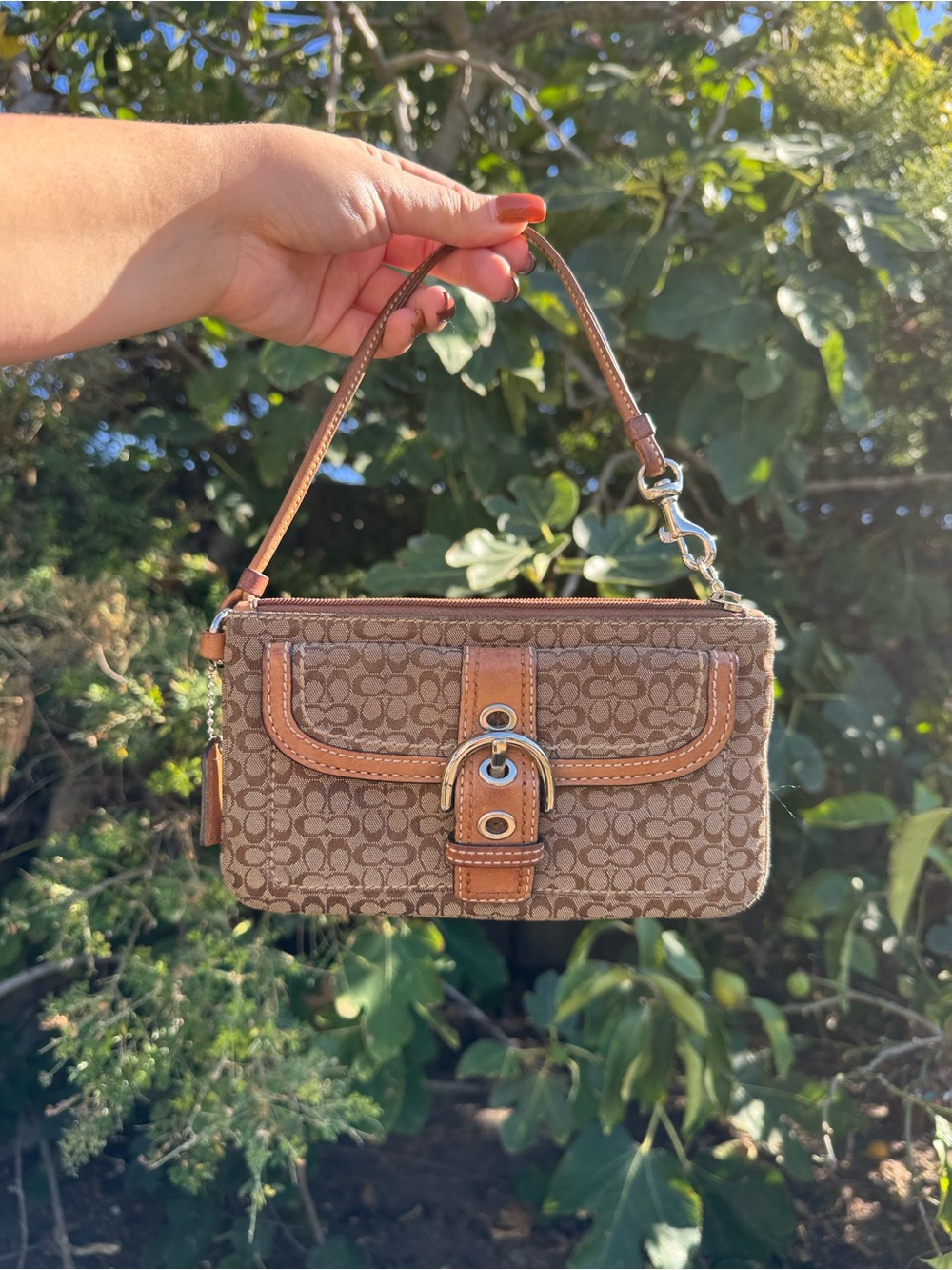 Coach mini soho wristlet
